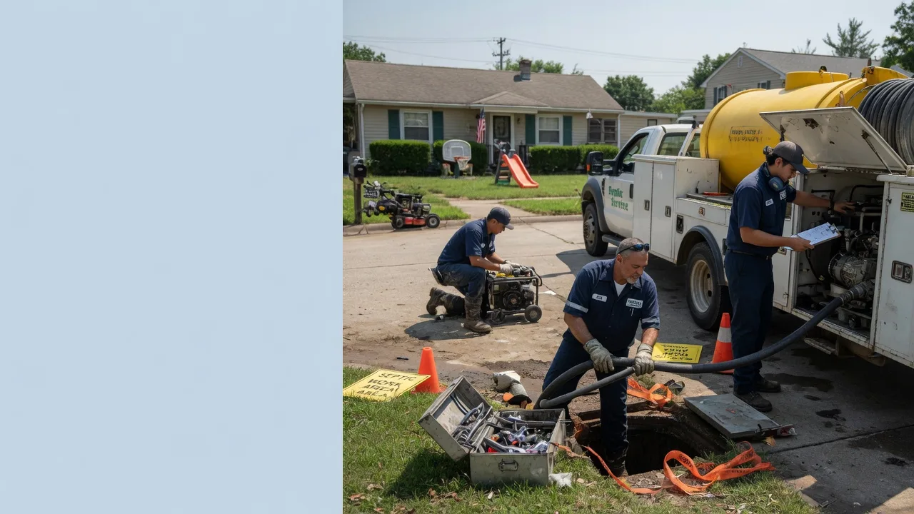 Septic Tank Pumping in Farmer City, IL near me